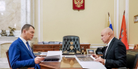 Михаил Дегтярёв и Игорь Артамонов обсудили развитие спорта в Липецкой области - Народное слово